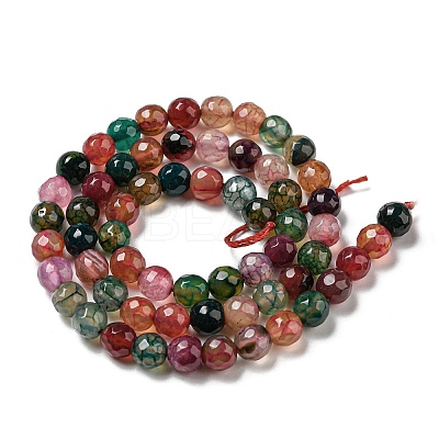Natural Agate Beads Strands G-C082-A01-13-1