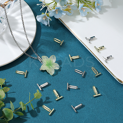 Alloy Brooch Convert Necklaces Pendant Hooks FIND-SC0019-05-1