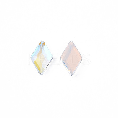 Glass Rhinestone Cabochons MRMJ-N027-011A-1