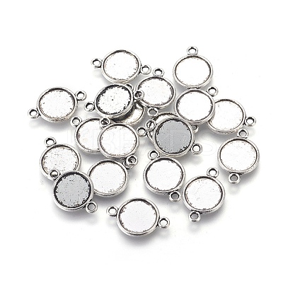 Alloy Cabochon Connector Settings LS-PALLOY-A13117-AS-NR-1