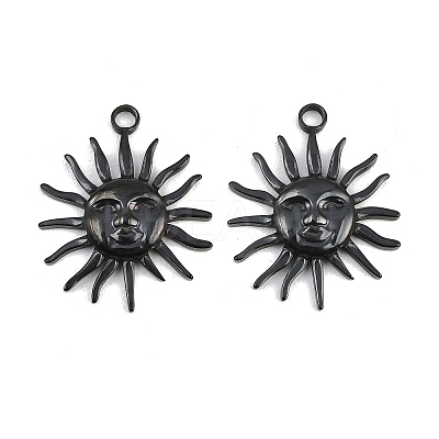 Ion Plating(IP)304 Stainless Steel Pendants STAS-G278-18B-1