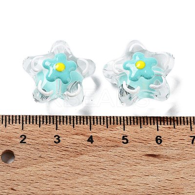 Transparent Glass Beads LAMP-H065-02A-1
