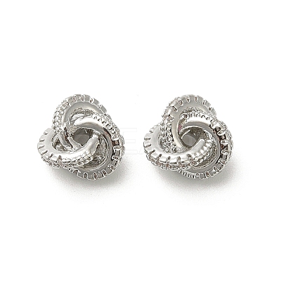 Brass Micro Pave Cubic Zirconia Charms KK-C107-02P-1