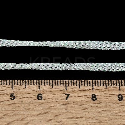 3.5MM Polyester Metallic Cord Braided Cord Necklace Making FB-CBAA152-01P-10-1