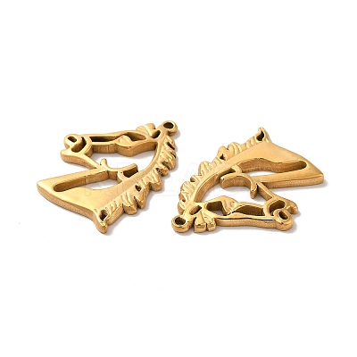 Ion Plating(IP) 304 Stainless Steel Pendants STAS-Q001-32G-1