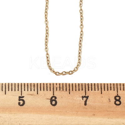 304 Stainless Steel Necklace MAK-F033-01G-1