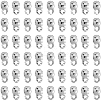 400Pcs CCB Plastic Tube Bails CCB-SC0001-28P-1
