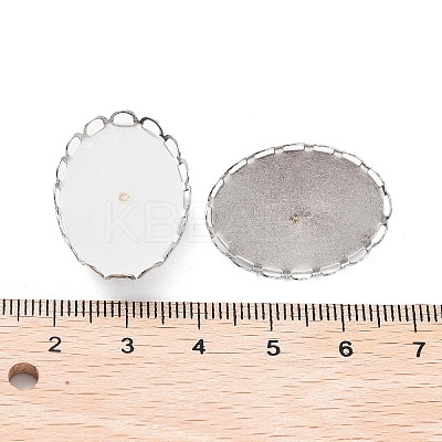 Non-Tarnish 304 Stainless Steel Brooch Base Settings FIND-D035-01B-P-1