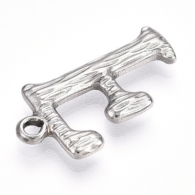 304 Stainless Steel Pendants STAS-N117-01P-F-1