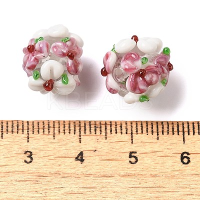 Handmade Lampwork Beads LAMP-B025-03B-18-1