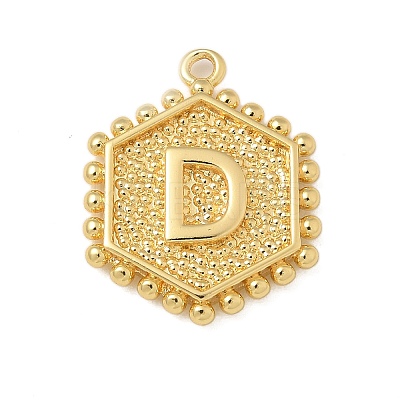 Brass Pendants KK-B126-01G-D-1