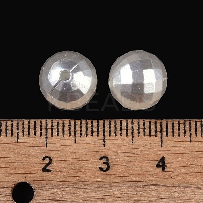 ABS Plastic Imitation Shell Pearl Beads KY-S171-17B-1