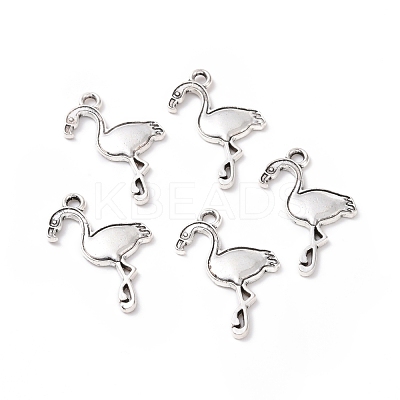 Tibetan Style Alloy Pendants TIBEP-S315-11AS-RS-1