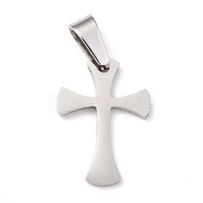 Tarnish Resistant 304 Stainless Steel Pendants STAS-H122-01P-1