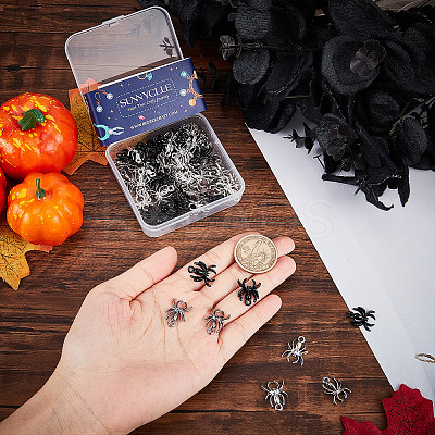 60Pcs 3 Styles Alloy Pendants FIND-SC0004-39-1