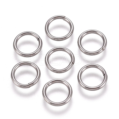 304 Stainless Steel Soldered Closed Jump Rings STAS-E482-15C-1