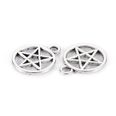 Tibetan Style Alloy Pendants LS-TIBE-S323-103AS-RS-1