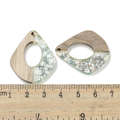 Wooden Pendants FIND-B042-07D-1