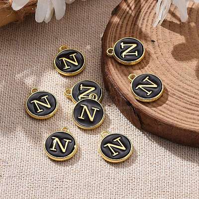Golden Plated Alloy Charms ENAM-S118-02N-1