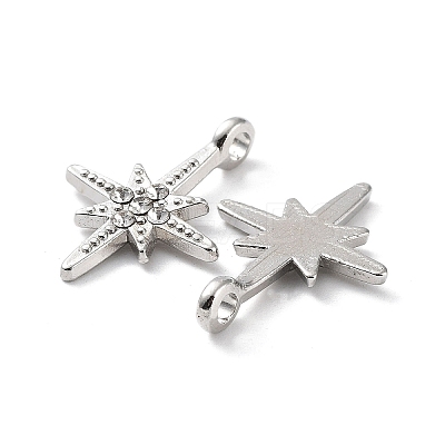 Alloy with Rhinestone Pendants FIND-B028-16P-1