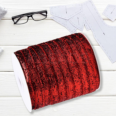 1 Roll Glitter Sparkle Ribbon SRIB-CY0001-19C-1