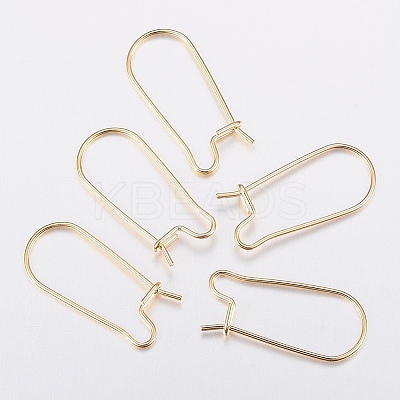 304 Stainless Steel Hoop Earring Findings Kidney Ear Wires LS-X-STAS-H436-03-1