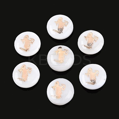 Natural Freshwater Shell Beads SHEL-N037-02H-G-1