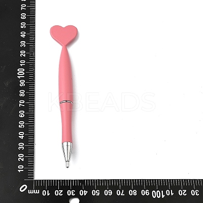 Heart ABS Plastic Nail Art Rhinestones Pickers Pens AJEW-C040-02C-1