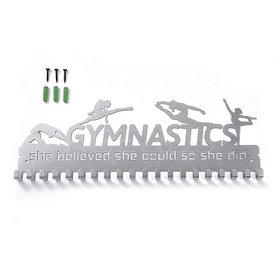 (Defective Closeout Sale) Fashion Iron Medal Hanger Holder Display Wall Rack ODIS-XCP0001-20-1