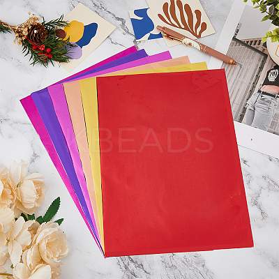 60Pcs 6 Colors A4 Hot Foil Stamping Paper DIY-FH0006-18-1
