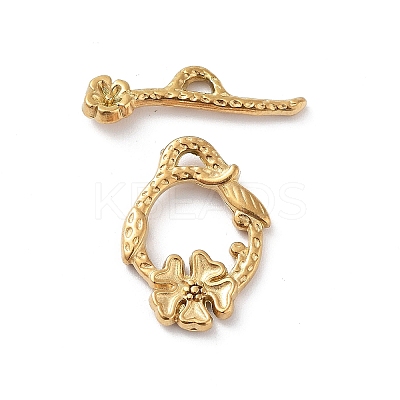 Ion Plating(IP) 304 Stainless Steel Toggle Clasps STAS-A092-02G-1