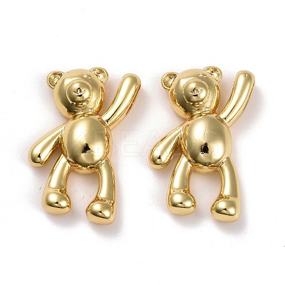 Brass Pendants KK-K258-18G-RS-1