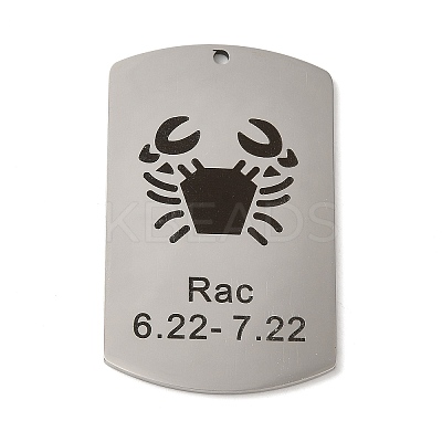 Non-Tarnish 304 Stainless Steel Pendants LS-STAS-C098-01E-P-1