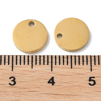 304 Stainless Steel Charms STAS-Q308-09D-G-1