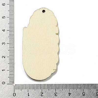 Wood Pendants WOOD-M012-01L-1