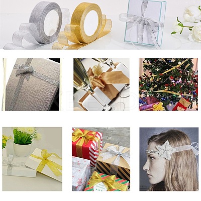 Glitter Metallic Ribbon OCOR-T001-10mm-JC-1
