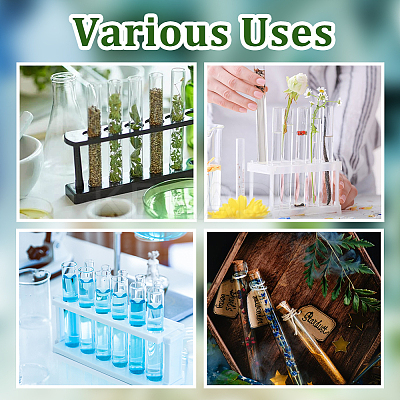 1 Set Acrylic Multi-Use Colorimetrical Cylinder Tube Display Racks AJEW-OC0004-31-1