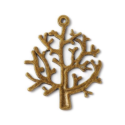 Zinc Tibetan Style Alloy Pendants TIBEP-A101756-AB-LF-1