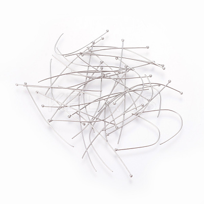 Tarnish Resistant 304 Stainless Steel Ball Head Pins STAS-E452-01P-D-1