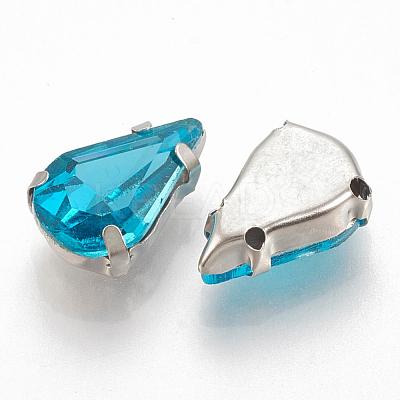 Sew on Rhinestone RGLA-T035-5x8mm-13-1