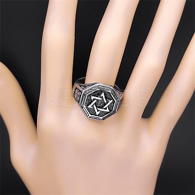 304 Stainless Steel Finger Rings for Men FS-WGB5366-03-1
