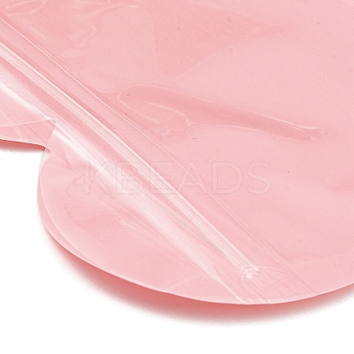Heart Shaped Plastic Packaging Yin-yang Resealable Bags OPP-D003-02B-1