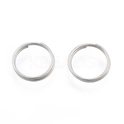 Non-Tarnish 304 Stainless Steel Split Rings STAS-N092-171C-01P-1