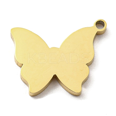 Ion Plating(IP) 316L Surgical Stainless Steel Pendants STAS-M317-02G-1