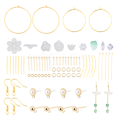 DIY Bohemia Earring Making Kit DIY-AR0003-03-1