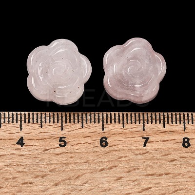 Natural Rose Quartz Carved Beads G-L636-C07-01-1