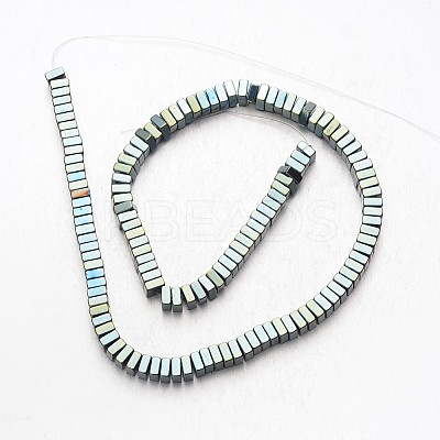 Electroplate Non-magnetic Synthetic Hematite Bead Strands G-F300-20A-07-1