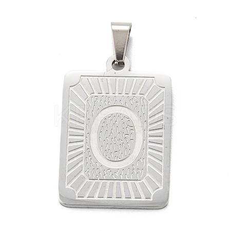 Non-Tarnish 304 Stainless Steel Pendants STAS-K216-48O-P-1