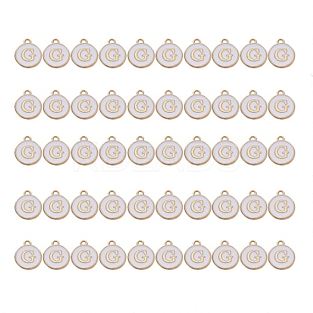 Golden Plated Alloy Charms ENAM-SZ0001-25A-G-1