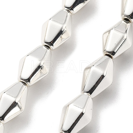 Synthetic Non-magnetic Hematite Beads Strands G-Z032-H02-10P-1